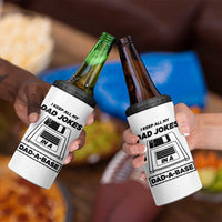 Funny Dad Joke 4 in 1 Can Cooler Tumbler Dad-a-Base Father's Day Gift For Dad
