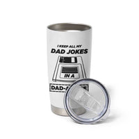 Funny Dad Joke Tumbler Cup Dad-a-Base Father's Day Gift For Dad