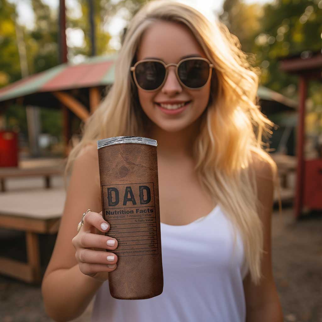 Funny Father's Day Gift For Daddy Skinny Tumbler Christmas Birthday Gifts For Dad From Daughter Son