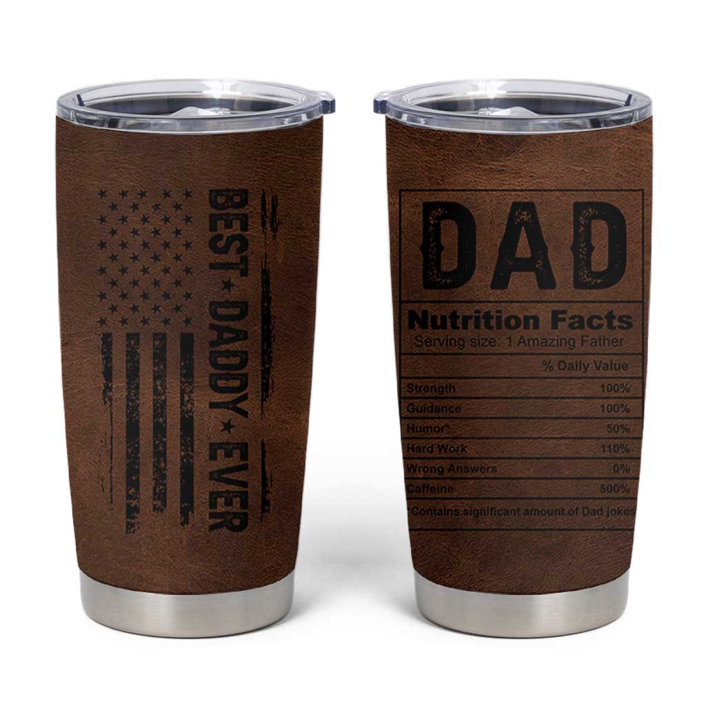 Funny Father's Day Gift For Daddy Tumbler Cup Christmas Birthday Gifts For Dad From Daughter Son