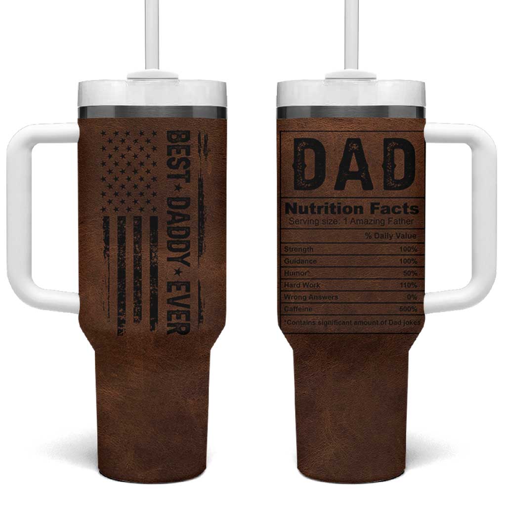 Funny Father's Day Gift For Daddy Tumbler With Handle Christmas Birthday Gifts For Dad From Daughter Son