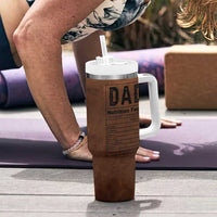 Funny Father's Day Gift For Daddy Tumbler With Handle Christmas Birthday Gifts For Dad From Daughter Son