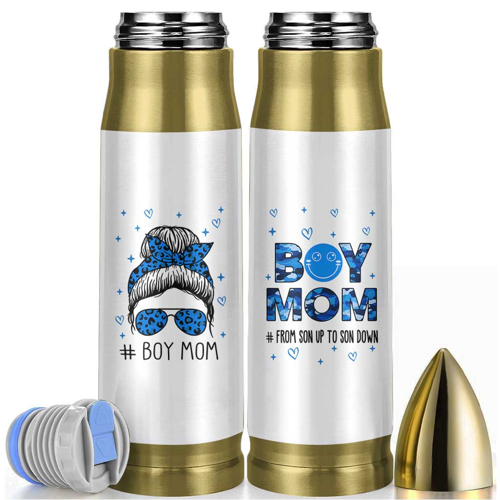 Boy Mom Bullet Tumbler First Mothers Day Gifts for New Moms Boy Mama