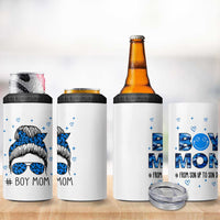 Boy Mom 4 in 1 Can Cooler Tumbler First Mothers Day Gifts for New Moms Boy Mama