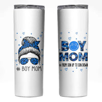 Boy Mom Skinny Tumbler First Mothers Day Gifts for New Moms Boy Mama