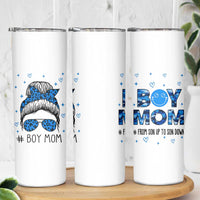 Boy Mom Skinny Tumbler First Mothers Day Gifts for New Moms Boy Mama