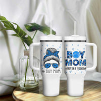 Boy Mom Tumbler With Handle First Mothers Day Gifts for New Moms Boy Mama