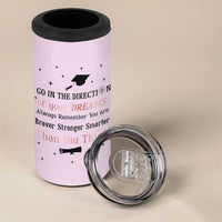 Graduation Gifts For Her 4 in 1 Can Cooler Tumbler Masters Degree College High School PhD Grad Gift