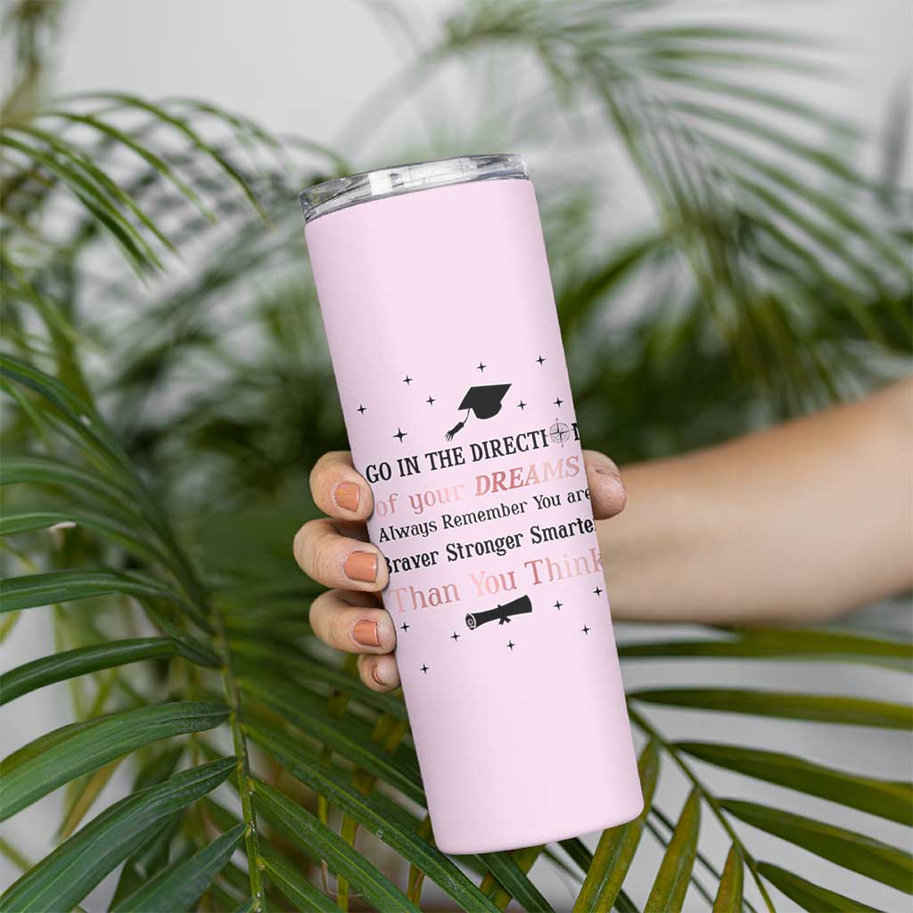 Graduation Gifts For Her Skinny Tumbler Masters Degree College High School PhD Grad Gift