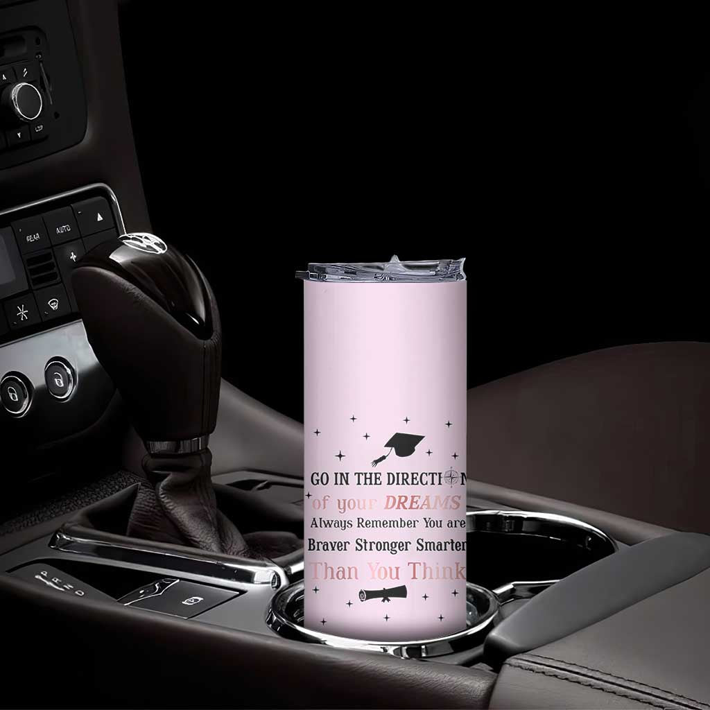 Graduation Gifts For Her Skinny Tumbler Masters Degree College High School PhD Grad Gift