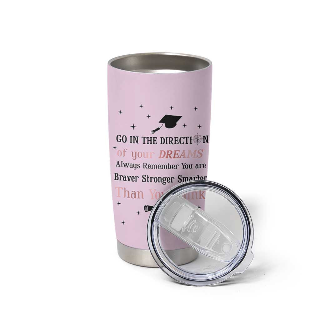 Graduation Gifts For Her Tumbler Cup Masters Degree College High School PhD Grad Gift