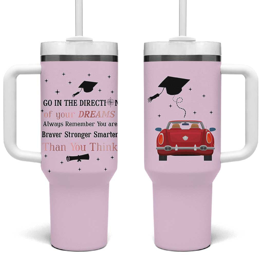 Graduation Gifts For Her Tumbler With Handle Masters Degree College High School PhD Grad Gift