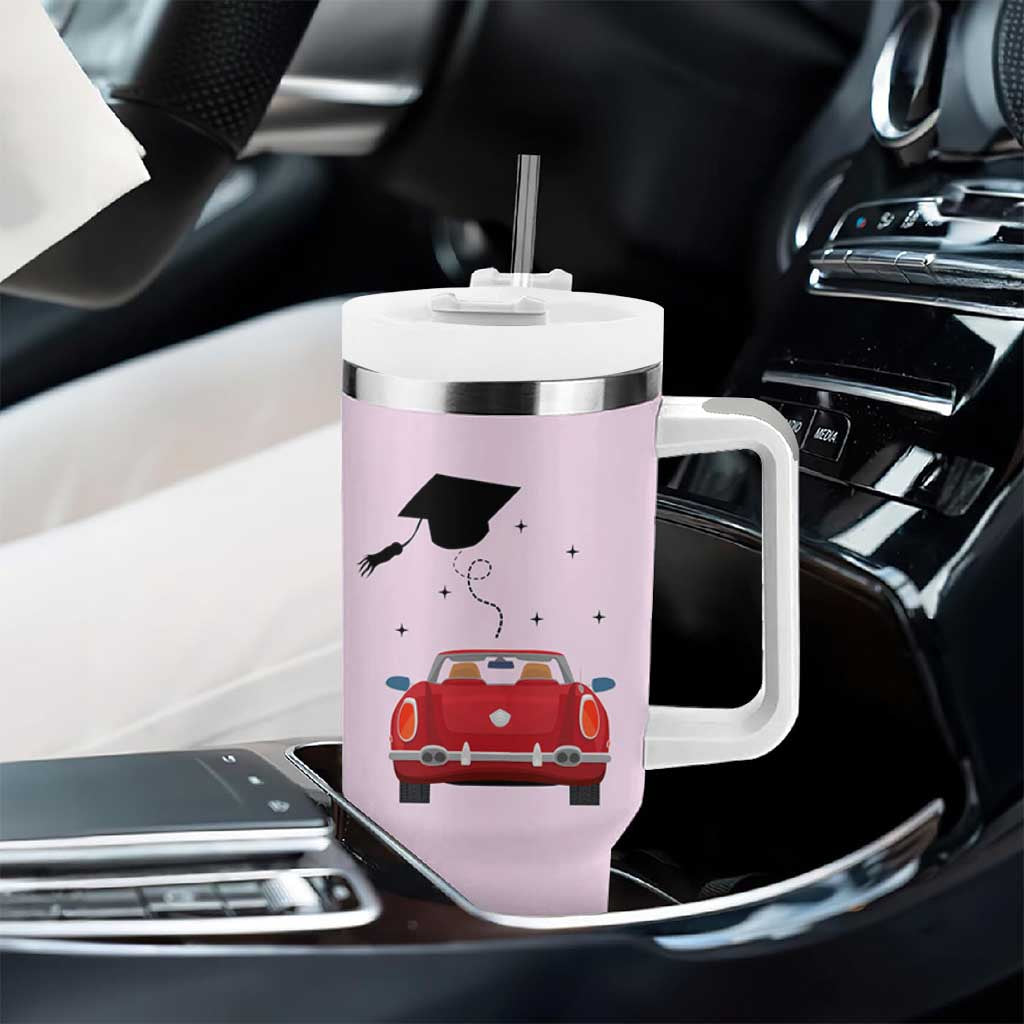 Graduation Gifts For Her Tumbler With Handle Masters Degree College High School PhD Grad Gift