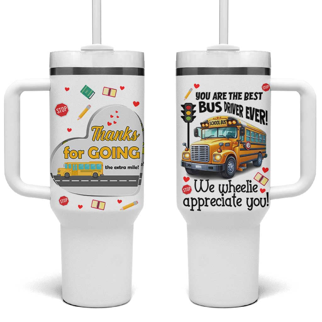 Bus Driver Gifts Tumbler With Handle School Bus Driver Christmas Appreciation Retired Drivers Gift