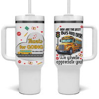 Bus Driver Gifts Tumbler With Handle School Bus Driver Christmas Appreciation Retired Drivers Gift