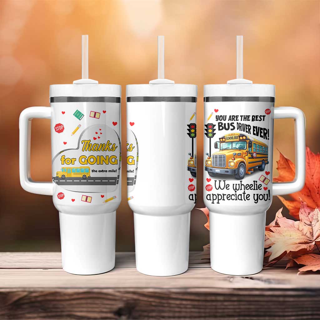 Bus Driver Gifts Tumbler With Handle School Bus Driver Christmas Appreciation Retired Drivers Gift