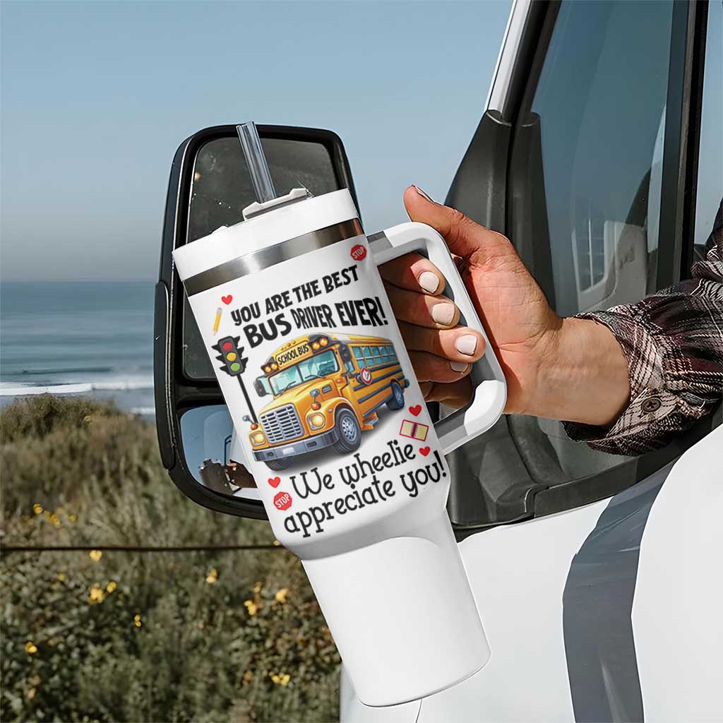 Bus Driver Gifts Tumbler With Handle School Bus Driver Christmas Appreciation Retired Drivers Gift