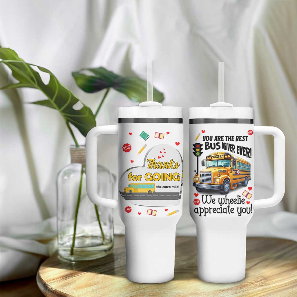 Bus Driver Gifts Tumbler With Handle School Bus Driver Christmas Appreciation Retired Drivers Gift