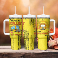 Best Bus Driver Ever Appreciation Tumbler With Handle They See Me Rollin They Waiting Job Pride - Wonder Print Shop