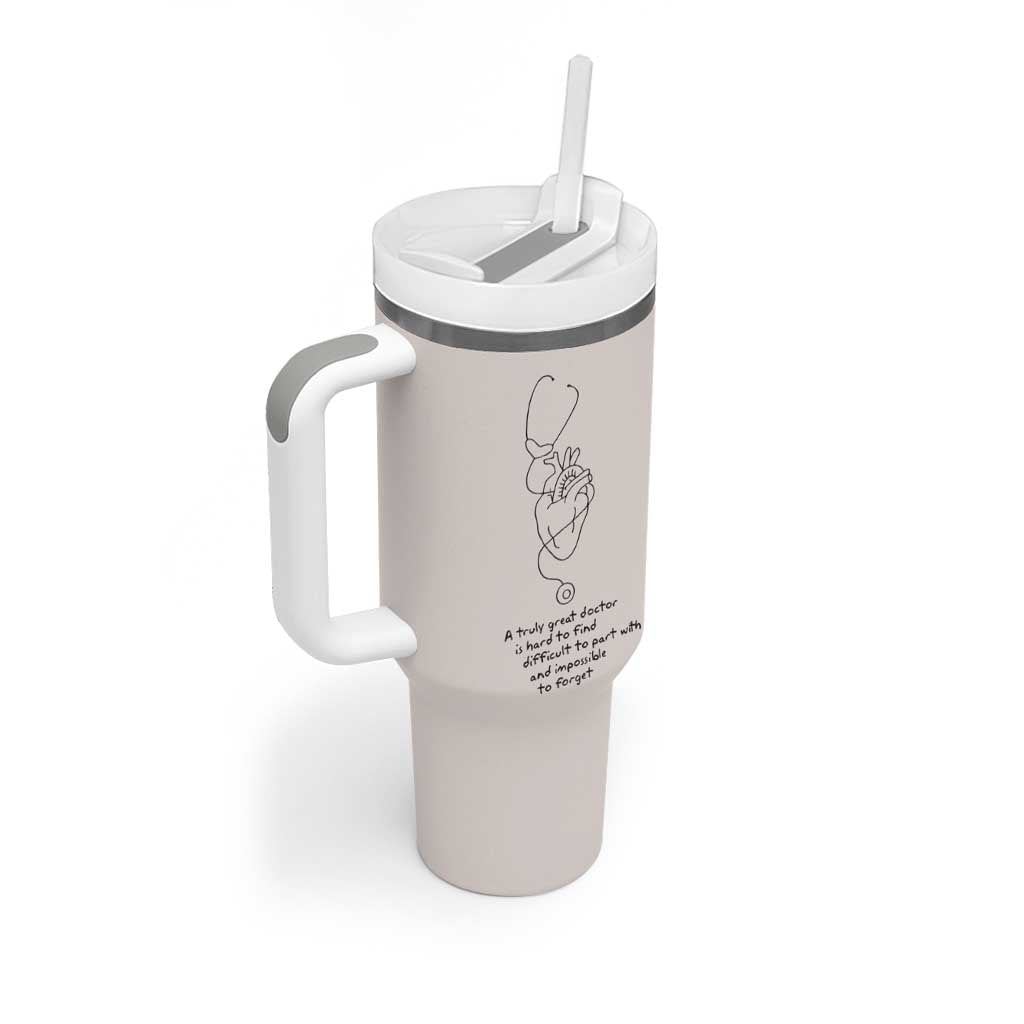Appreciation Dr Tumbler With Handle A Truly Great Doctor Is Hard To Find Thank You Gifts - Wonder Print Shop