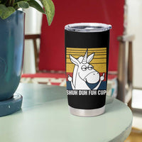 Funny Rude Tumbler Cup Shu Duh Fuh Cup Funny Gag Gifts for Friend Coworker - Wonder Print Shop