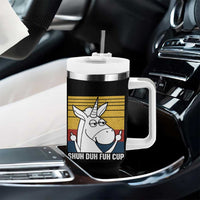 Funny Rude Tumbler With Handle Shu Duh Fuh Cup Funny Gag Gifts for Friend Coworker - Wonder Print Shop