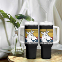Funny Rude Tumbler With Handle Shu Duh Fuh Cup Funny Gag Gifts for Friend Coworker - Wonder Print Shop