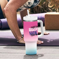Funny Vodka Gifts Tumbler With Handle Might Be Vodka Funny Bar Gift for Drinkers - Wonder Print Shop