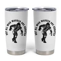 Bigfoot Tumbler Cup Sasquatch Outdoor Camping Mountain Nature Hiking Camp Lover Gift