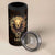 Leo Birthday 4 in 1 Can Cooler Tumbler Born in July August Lion Zodiac Symbol Horoscope Astrology - Wonder Print Shop
