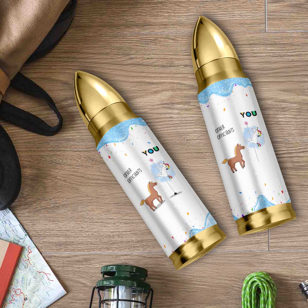 Officiant Gift Bullet Tumbler Funny Thank You Presents For Engagement Wedding Day