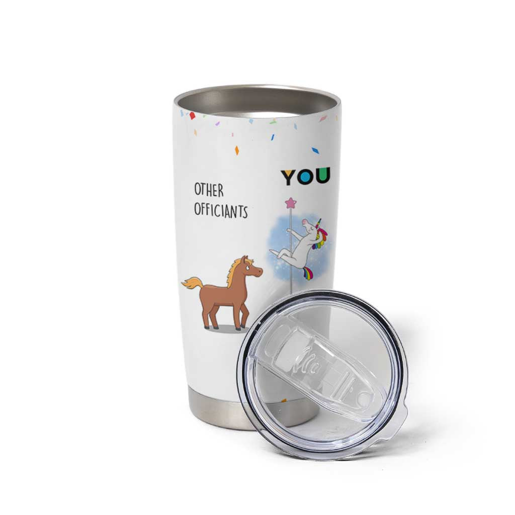 Officiant Gift Tumbler Cup Funny Thank You Presents For Engagement Wedding Day