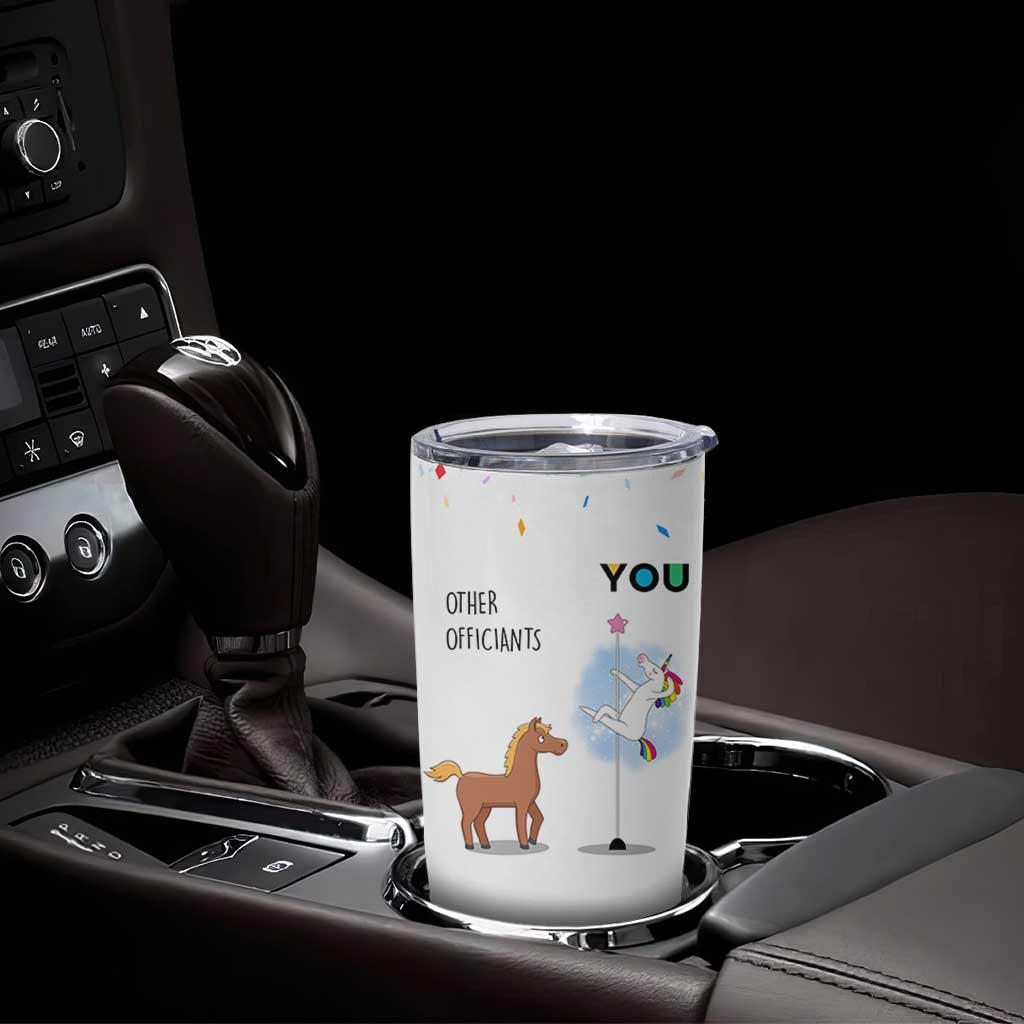 Officiant Gift Tumbler Cup Funny Thank You Presents For Engagement Wedding Day