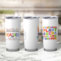 Teacher Life Tumbler Cup Thank You For Helping Me Grow Best Teacher Appreciation Gifts