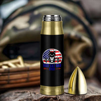 Best Cat Dad Ever Bullet Tumbler Funny Father's Day Cat Lover Gag Gift American Flag