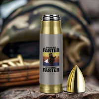 Funny Father's Day Gift For Dad Bullet Tumbler Papa Bear World's Best Farter I Mean Father