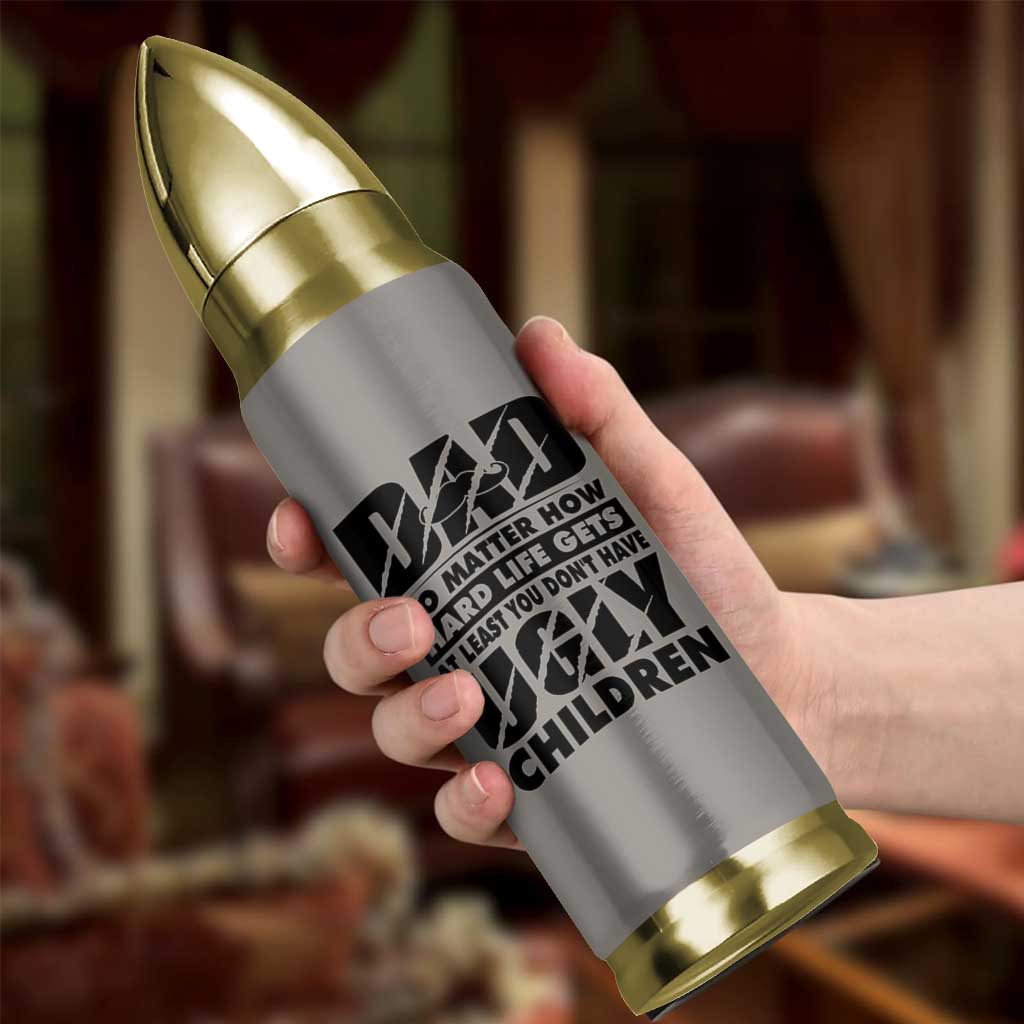 Funny Father's Day Gift For Dad Bullet Tumbler Papa Bear World's Best Farter I Mean Father