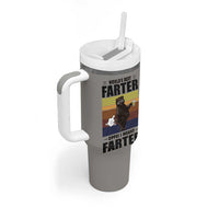 Funny Father's Day Gift For Dad Tumbler With Handle Papa Bear World's Best Farter I Mean Father