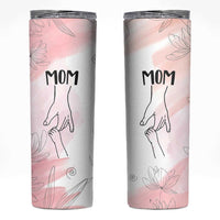 Mom Gifts Skinny Tumbler Mama Holding Hands Mothers Day Gift - Wonder Print Shop