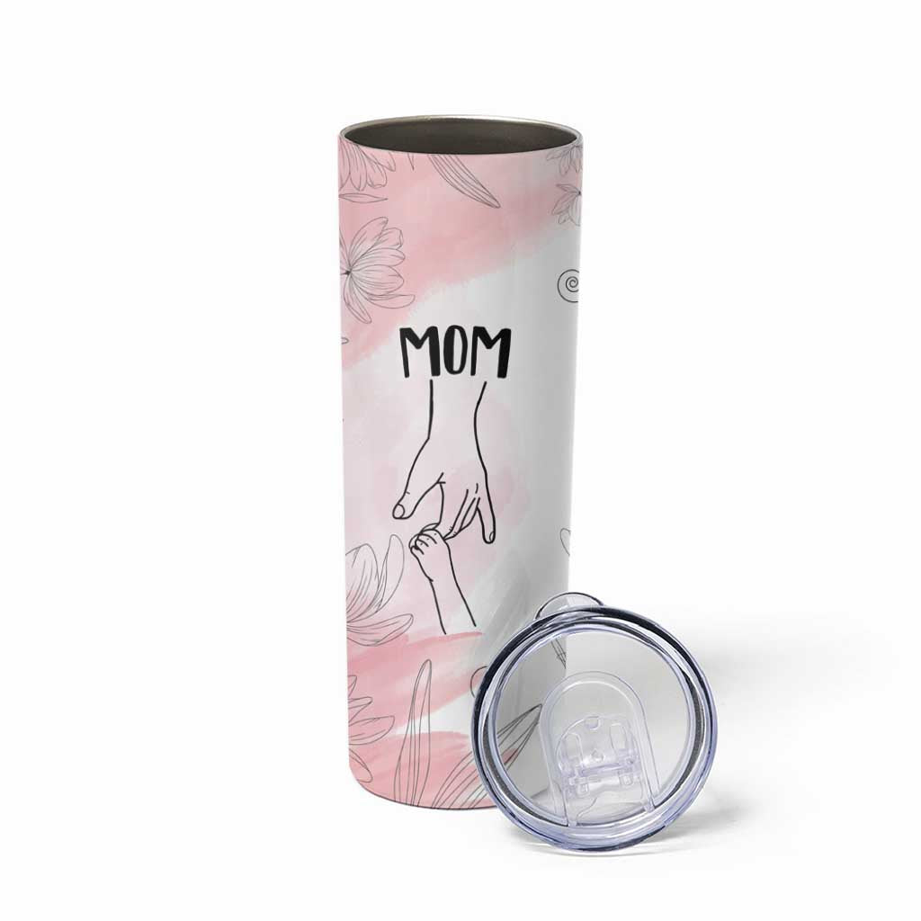 Mom Gifts Skinny Tumbler Mama Holding Hands Mothers Day Gift - Wonder Print Shop