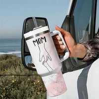 Mom Gifts Tumbler With Handle Mama Holding Hands Mothers Day Gift - Wonder Print Shop