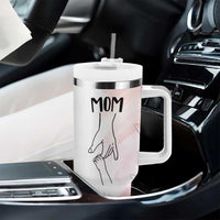 Mom Gifts Tumbler With Handle Mama Holding Hands Mothers Day Gift - Wonder Print Shop