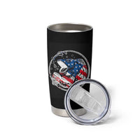 Reel Cool Dad Tumbler Cup Funny Father's Day Gift For Fishing Lover American Flag