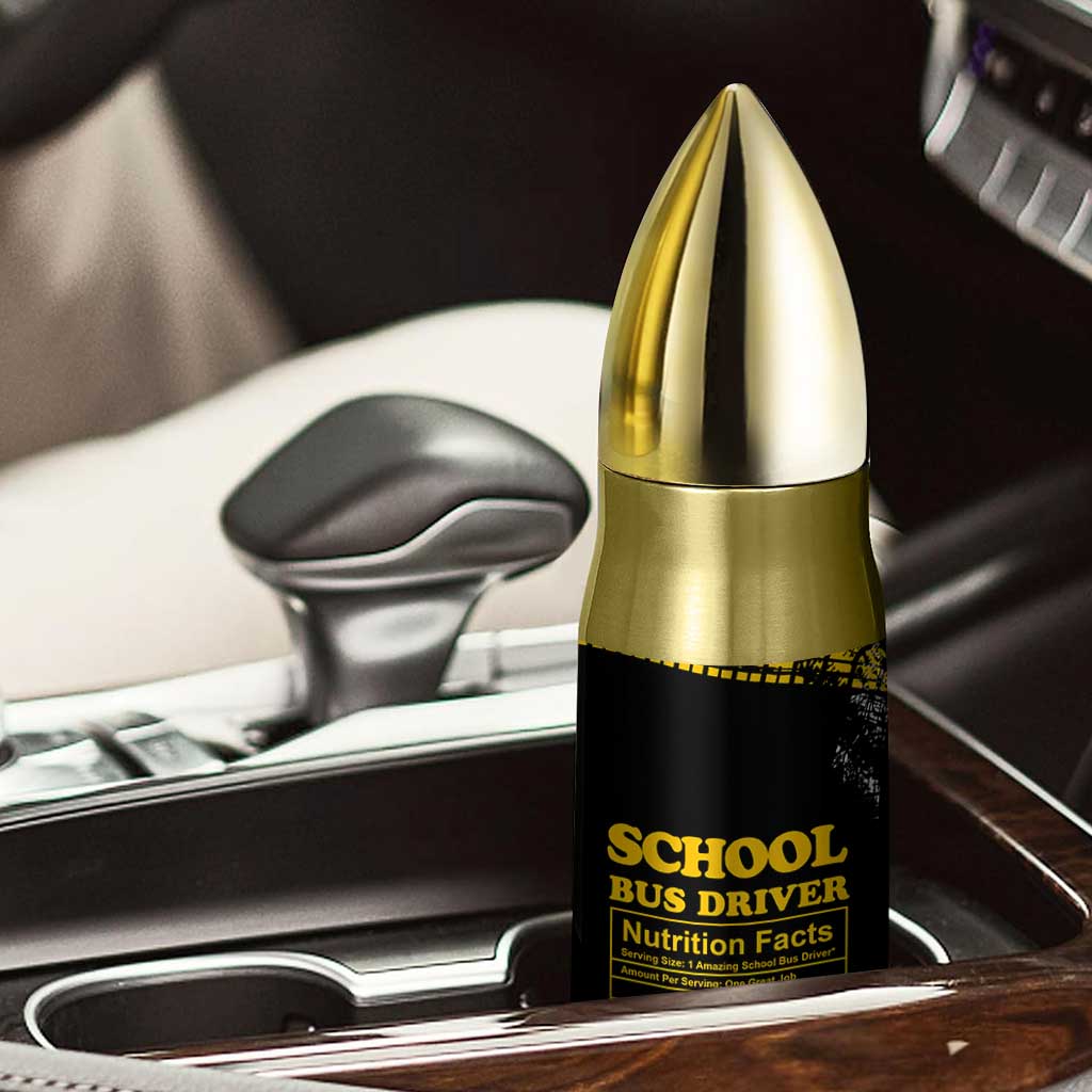 School Bus Driver Gifts Bullet Tumbler Bus Driver Christmas Appreciation Gift