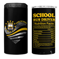 School Bus Driver Gifts 4 in 1 Can Cooler Tumbler Bus Driver Christmas Appreciation Gift