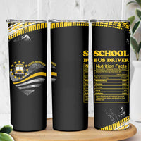 School Bus Driver Gifts Skinny Tumbler Bus Driver Christmas Appreciation Gift