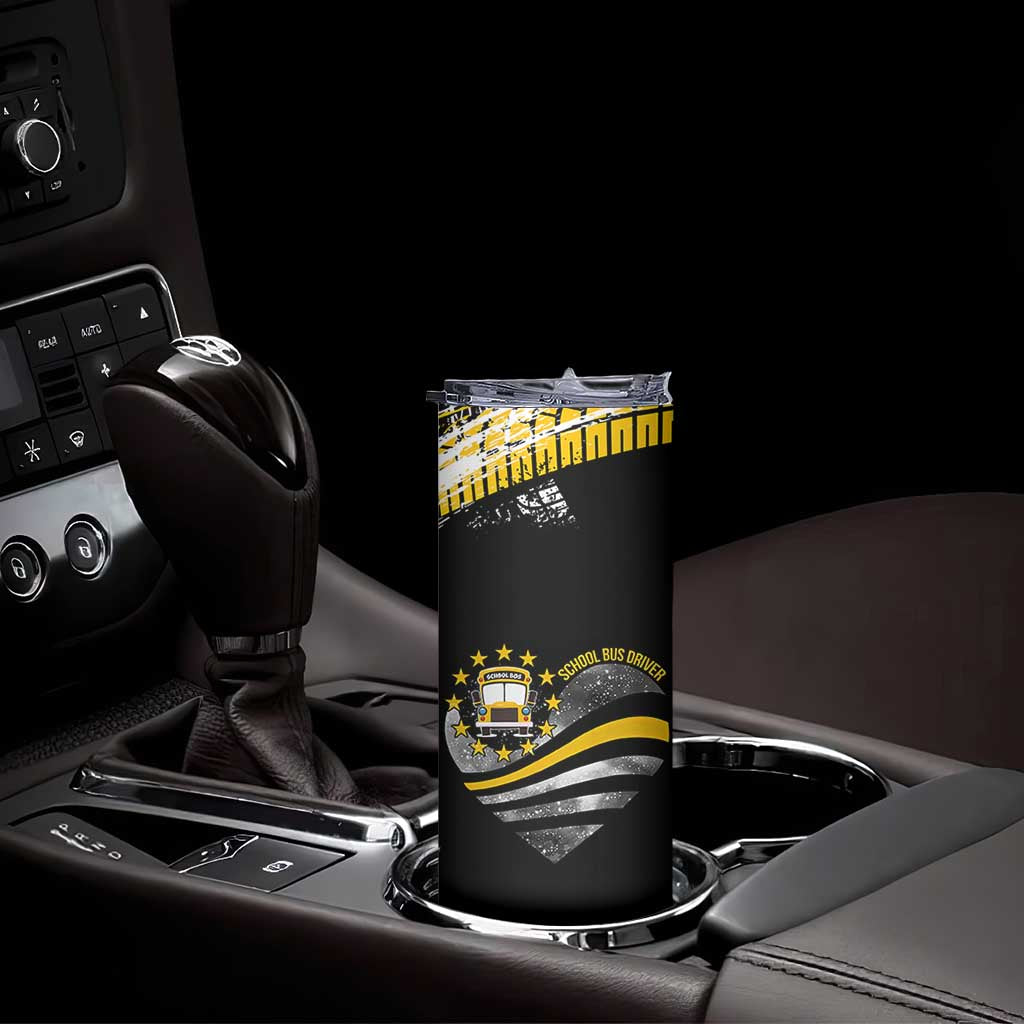 School Bus Driver Gifts Skinny Tumbler Bus Driver Christmas Appreciation Gift