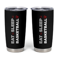 Basketball Player Tumbler Cup Basketballer Coach Sports Team Gift Eat Sleep Basketball