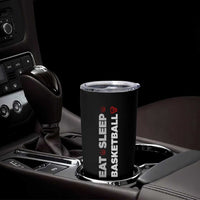 Basketball Player Tumbler Cup Basketballer Coach Sports Team Gift Eat Sleep Basketball