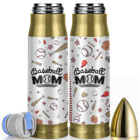 Baseball Mom Bullet Tumbler Mothers Day Birthday Gifts from Daughter Son